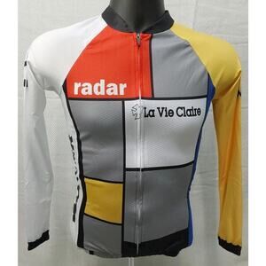 Cycle Run Small Multicolor Colorblock La Vie Claire Bicycle Jacket